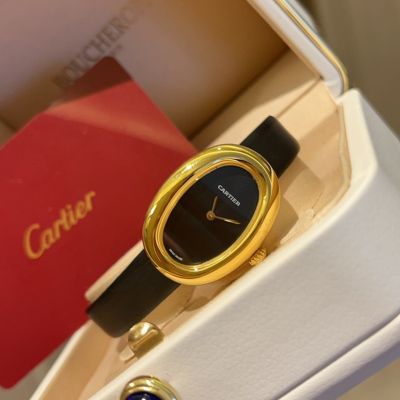 Cartier Baignoire 32*26*8MM Classic Design Black Dial Watch